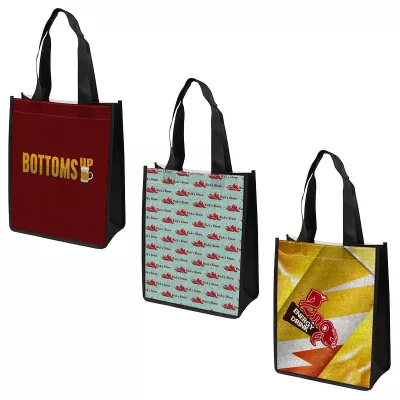8x10x4 Full-Color PET Non-Woven Tote Bag