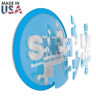 Circle Jigsaw Puzzle - Acrylic