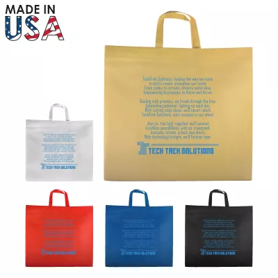 18x7x18 Reusable Non-Woven Tote Bag