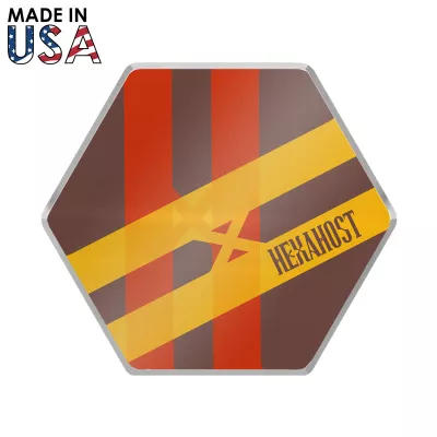 Acrylic Coaster - Hexagon