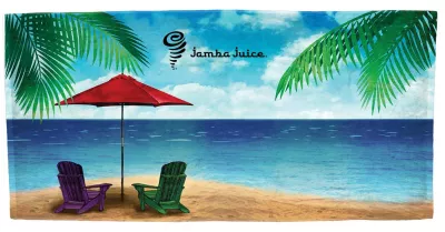Xpress Towels Water's Edge Stock Design Beach Towel