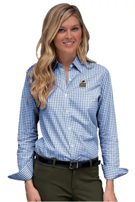 Women's Easy-Care Gingham Check Shirt
