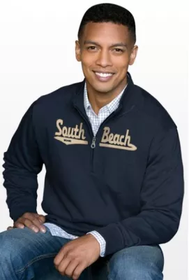 Premium Cotton -Zip Fleece Pullover Shirt
