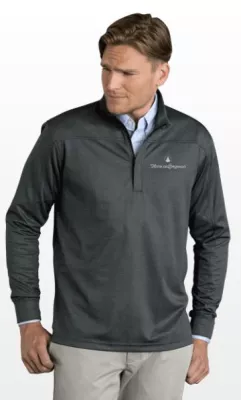 Vansport Pro Herringbone -Zip Pullover Shirt
