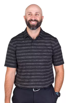 Greg Norman LAB Stripe Polo
