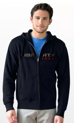 Premium Cotton Fleece Full-Zip Hoodie
