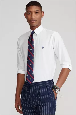 Classic Fit Poplin Sport Shirt