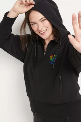Old Navy Women's Dynamic Fleece Full-Zip Hoodie