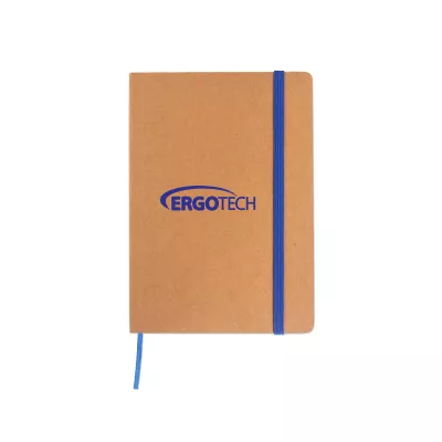 Kraft Journal w/Blue Strap