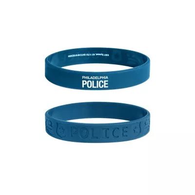 Police Safety Silicone Bracelets