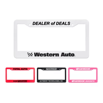 High Impact License Plate Frame
