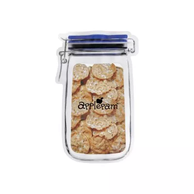 Small "Mason Jar" Food Pouch