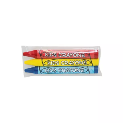 3 Pack Cello Wrapped Crayons