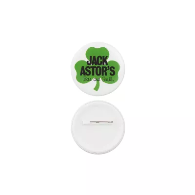 Shamrock Button