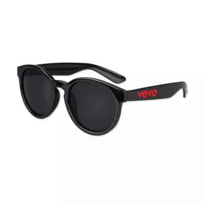 Black Round Lens Sunglasses