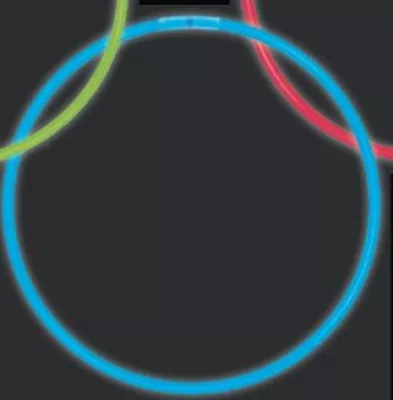 Blue Glow Necklaces (50 Pack)
