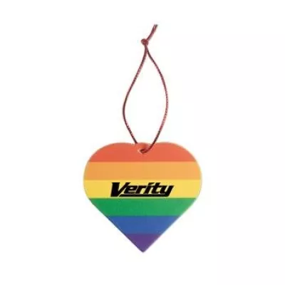 Heart Pride Ornament