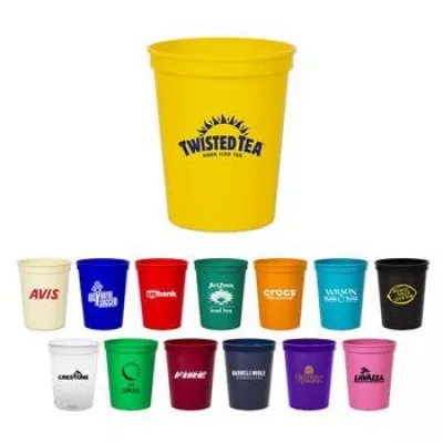 16 Oz. Smooth Colored Stadium Souvenir Cup