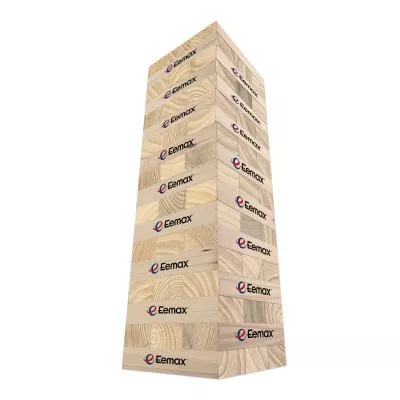 Giant Topple Tower Game