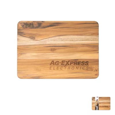 Teak Wood Cutting Board (14"x 10"x ¾")