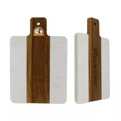 Square Acacia + Marble Cutting Board