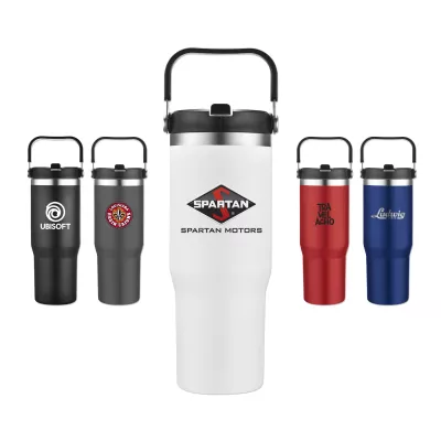 30 Oz. Travel Mug w/Handle