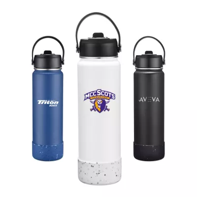 27 Oz. Vacuum Bottle w/Silicone Bottom