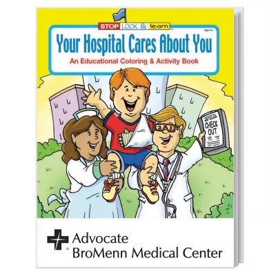 Your Hospital Cares About You Coloring Book