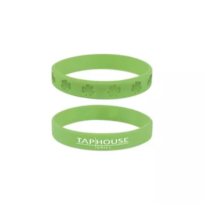 St. Patrick's Day Silicone Wristband