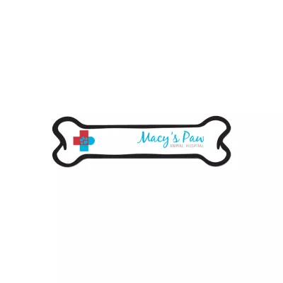 Dog Bone Shaped Car Magnet