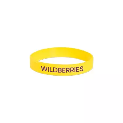 Custom Silkscreen Silicone Band Bracelet