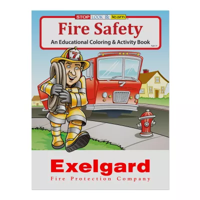 Fire Safety Coloring Book