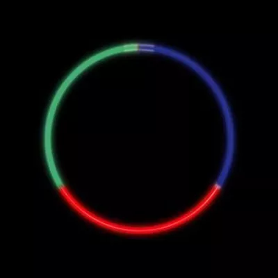 22" Tri-Color Lite-Rope