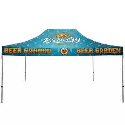 ONE CHOICE® 15 ft. Aluminum Canopy Tent Dye-Sub Graphic Package