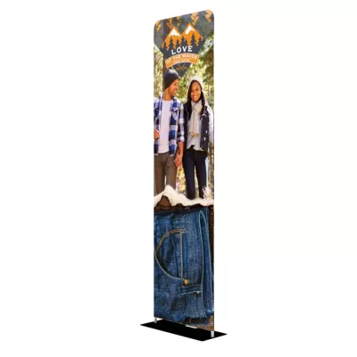 ONE CHOICE - 2ft. x 7.5ft. Fabric Display Double-Sided Graphic Package