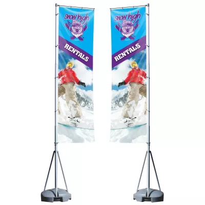 ONE CHOICE® Mondo Flag 13 ft. Double-Sided (Graphic Package)