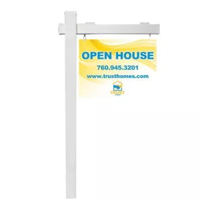 24x18 Real Estate Sign Post Small Graphic (Graphic Package)
