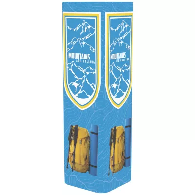 Wallbox Tower 3ft W x 3ft D x 10ft H (Graphic Package)