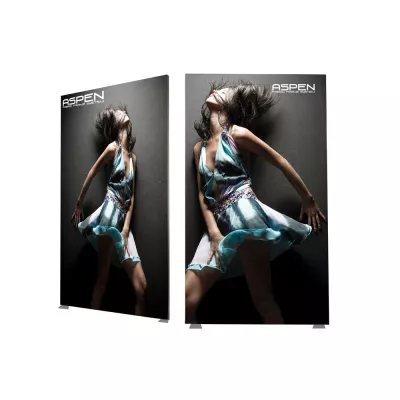 6 ft. Aspen SEG Fabric Frame - 6'h Double-Sided Graphic Package