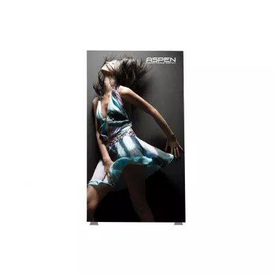 9 ft. Aspen SEG Fabric Frame - 5'h Single-Sided Graphic Package