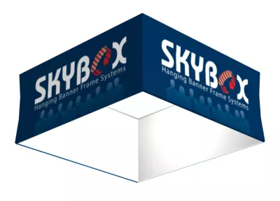 Skybox Hanging Banner Square 8'dia x 32"h