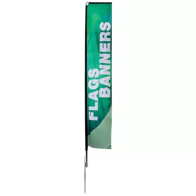 Large Mamba Flag - Spike Base Single-Sided Graphic Package