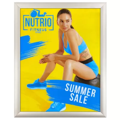 24x36 Wall Mount Snap Frame Backlit (Graphic Package)