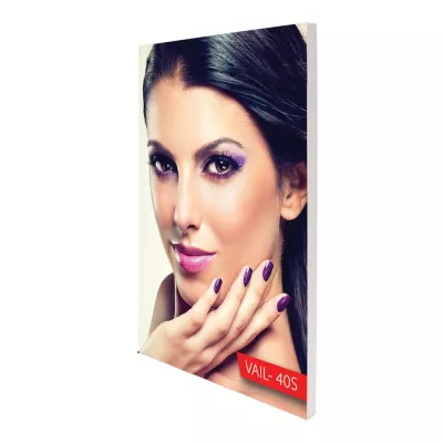 VAIL 40S 2 ft. x 9 ft. Single-Sided Graphic Package with Wallmounts