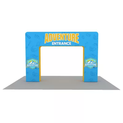 16ft Wallbox Arch Fabric Display