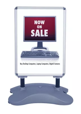 Water Base Snap Frame Double-Sided Graphic Package