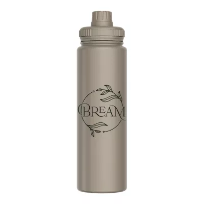 PRIME TIME 710ml / 24 oz RECYCLED STAINLESS STEEL BOTTLE