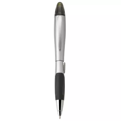 Silver Blossom Ballpoint Pen/Highlighter