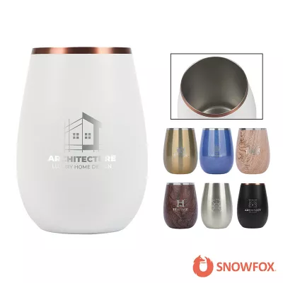 Snowfox 12 oz. Vacuum Insulated Grand Pinot Wine Glass