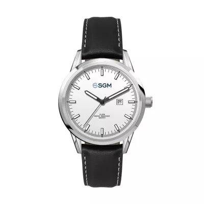 34mm Ss, Silver Case, 3-Hand Mvt, Dte